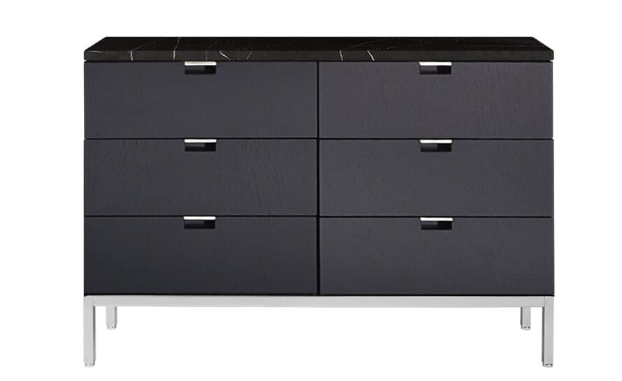 florence knoll 2 position credenza