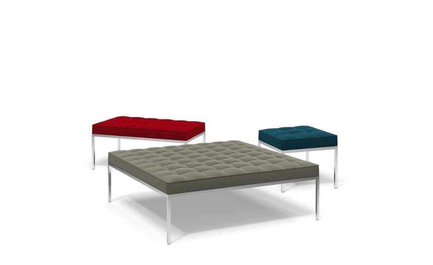 florence knoll relaxed medium square bench