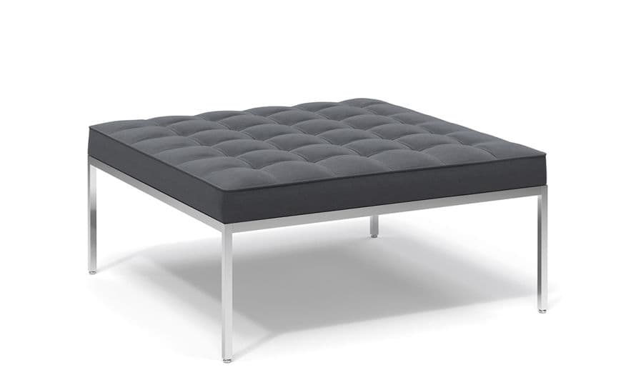 florence knoll relaxed small square bench