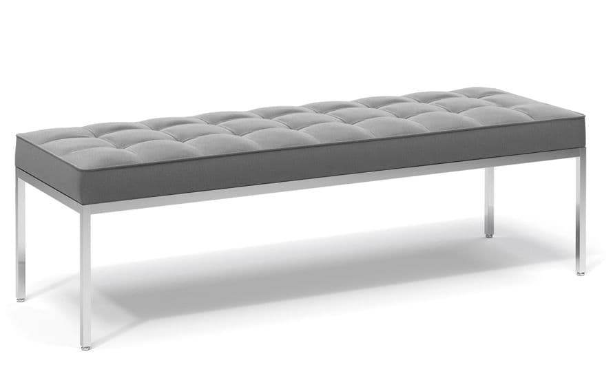 florence knoll relaxed three seat bench