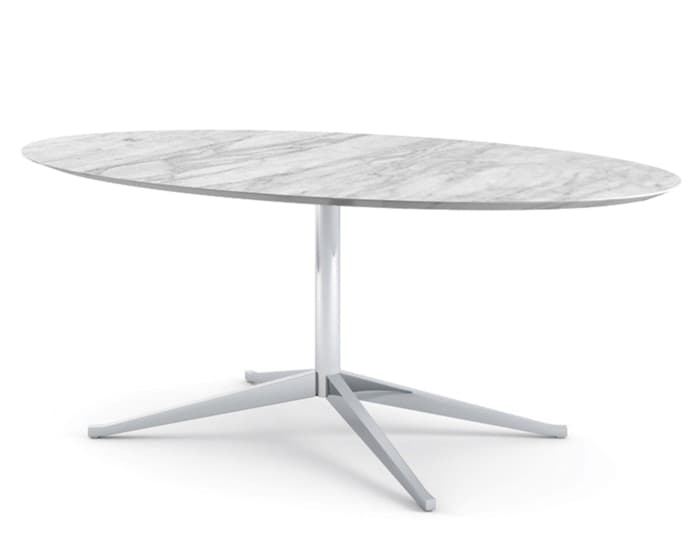 florence knoll 78" oval table