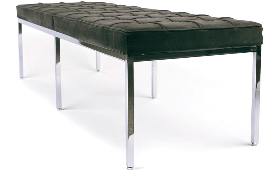 florence knoll three seat bench