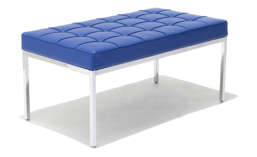 florence knoll two seat bench