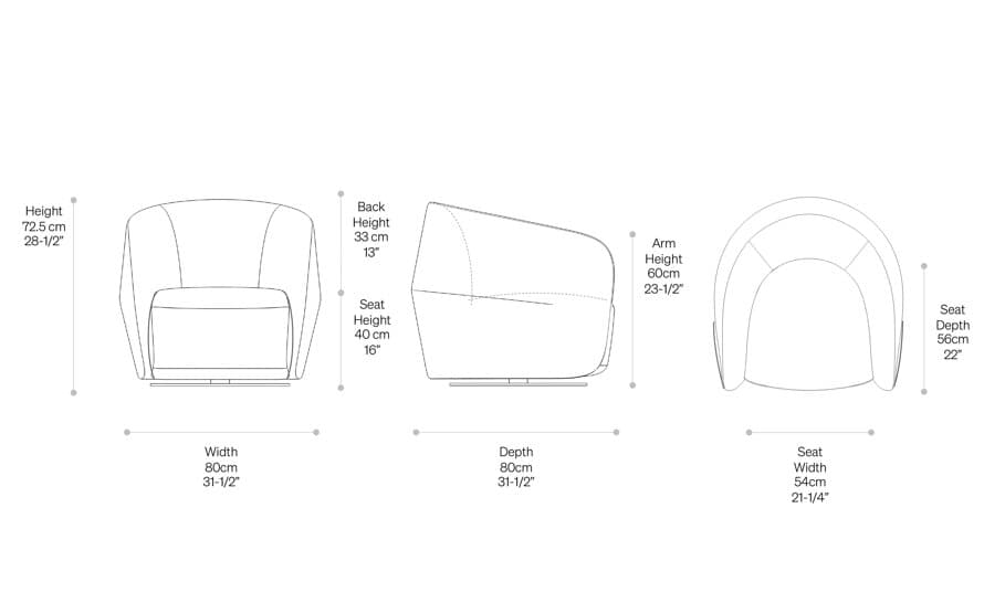Fold Swivel Lounge