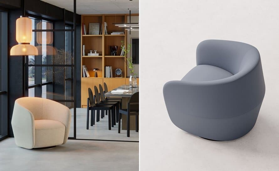 Fold Swivel Lounge