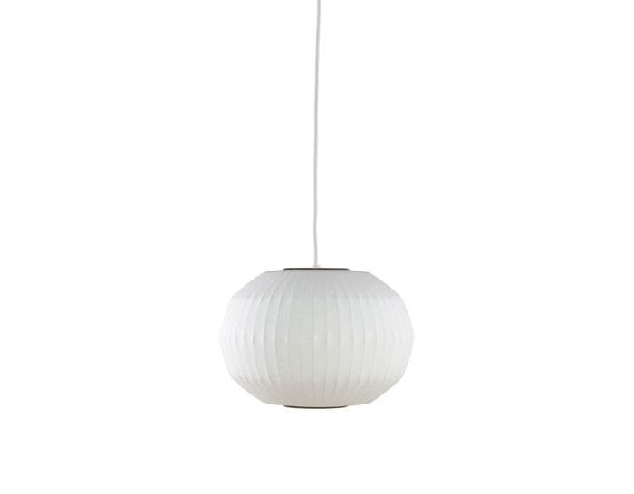 nelson bubble lamp angled sphere