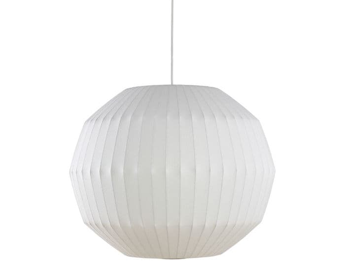 nelson bubble lamp angled sphere