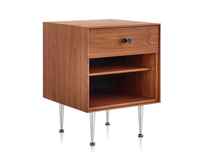 nelson thin edge bedside table