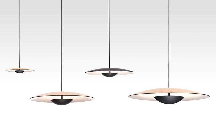 led-ginger suspension lamp