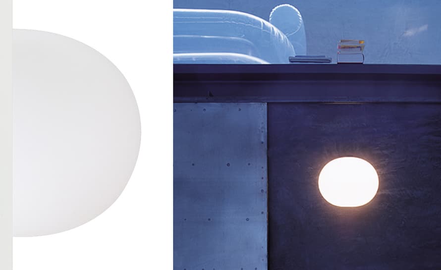 glo ball wall lamp