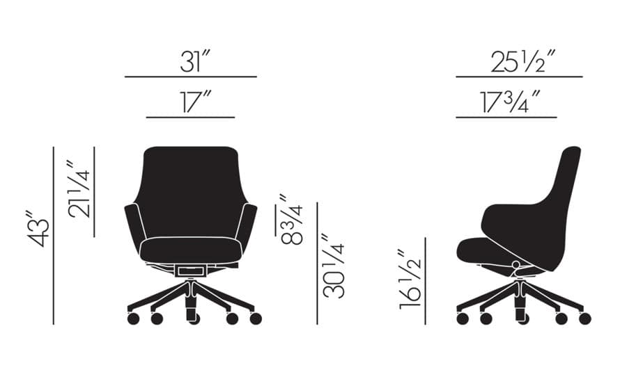 grand executive lowback chair