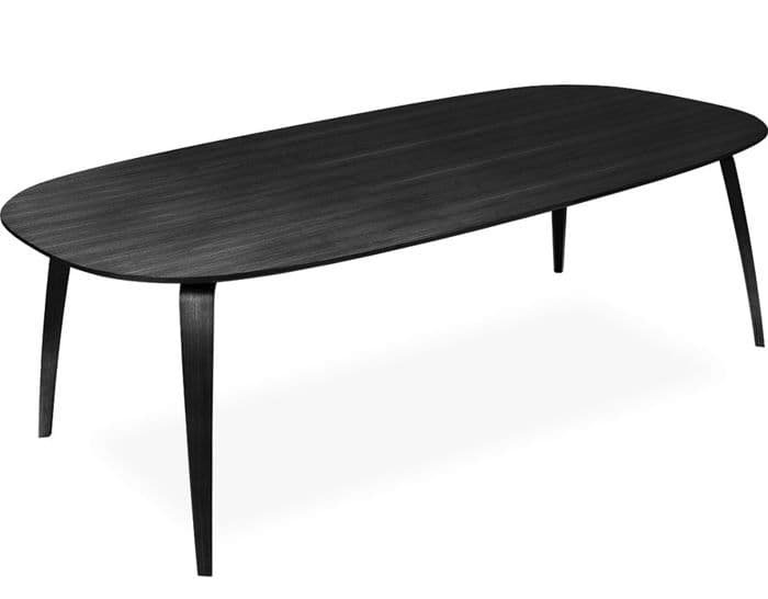 gubi elliptical dining table