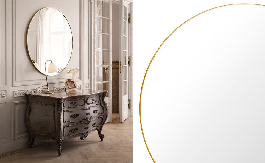 gubi round mirror