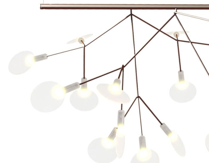 heracleum endless suspension lamp