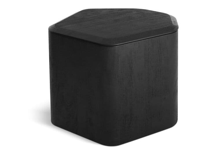 hoard side table with storage