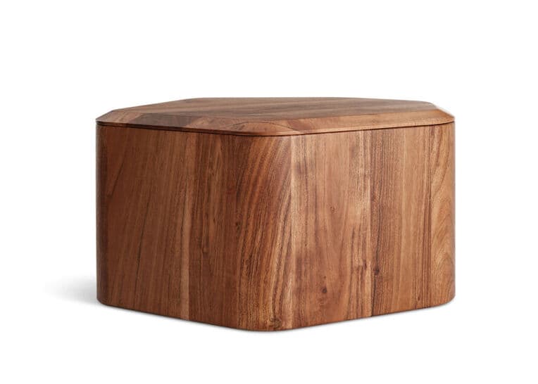hoard side table with storage