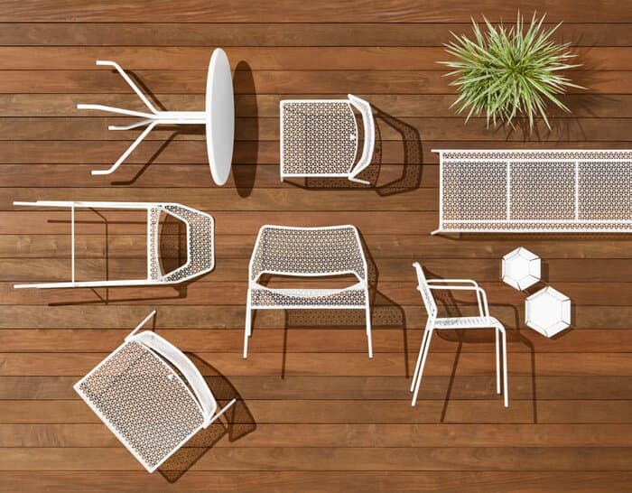 hot mesh lounge chair