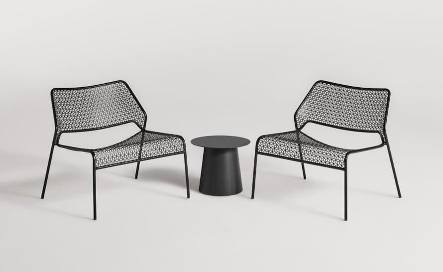 hot mesh lounge chair