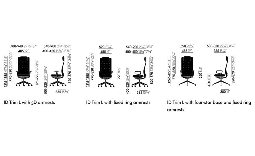 id trim l office chair