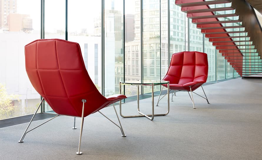 jehs+laub wire lounge chair