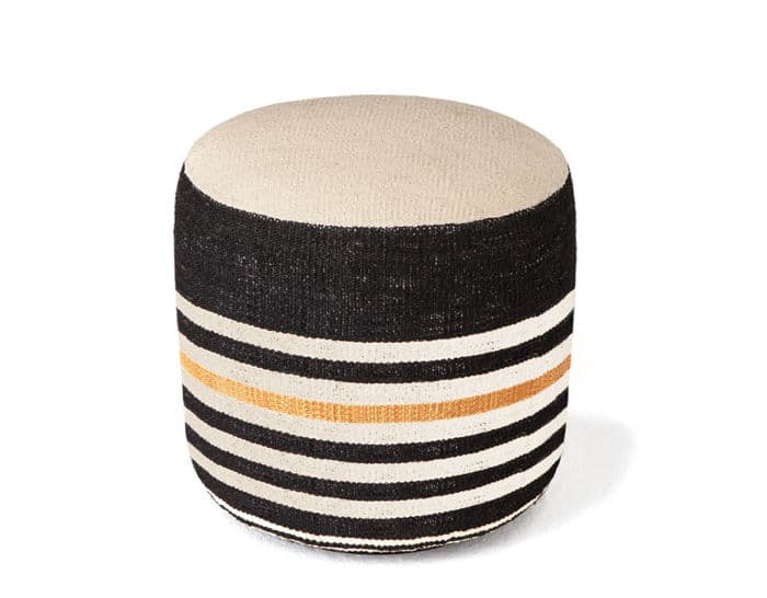 kilim pouf