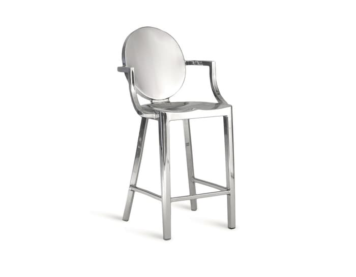 emeco kong stool with arms