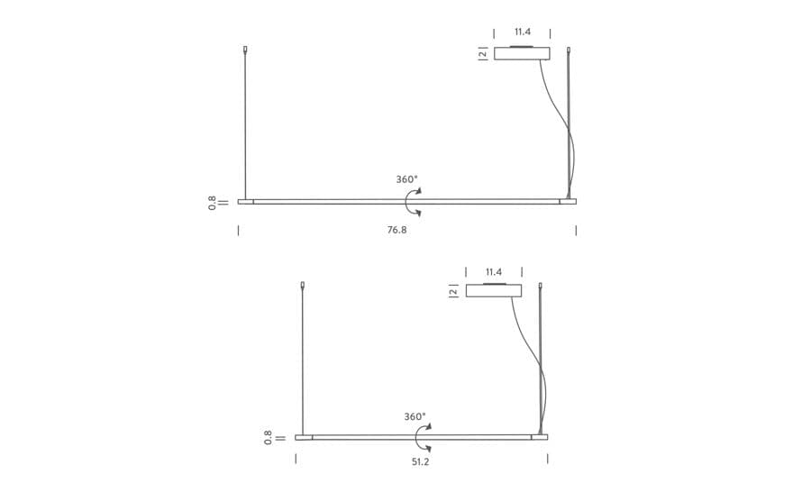 Linescapes Pendant Horizontal