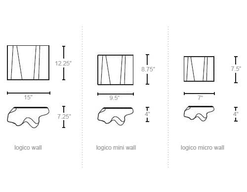 logico single wall lamp