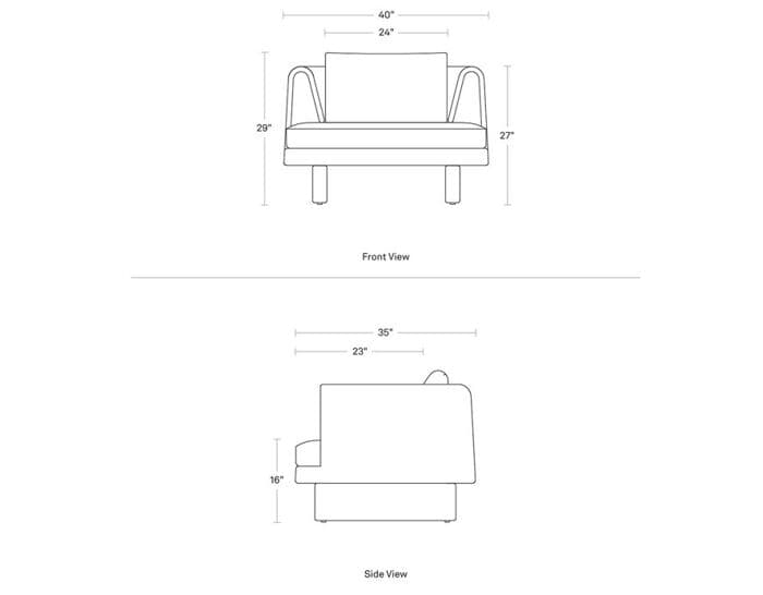 Loophole Outdoor Lounge Chair