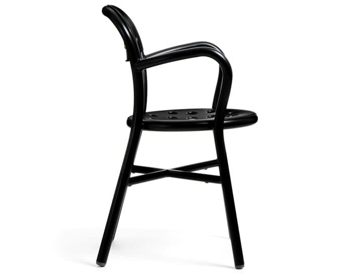 Pipe Stacking Chair with arms