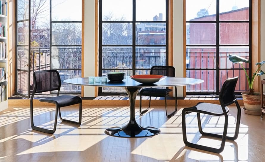 newson aluminum chair