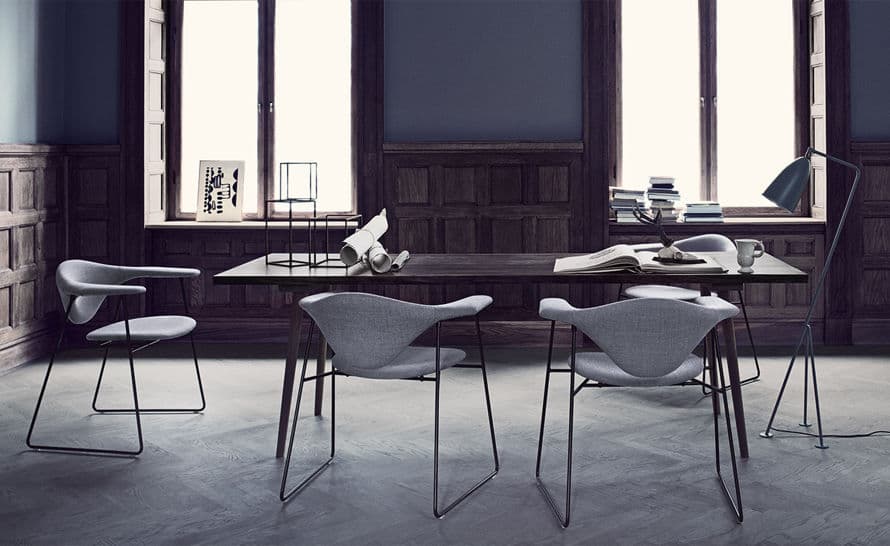 masculo sled base chair