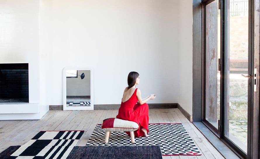 melange pattern 2 rug