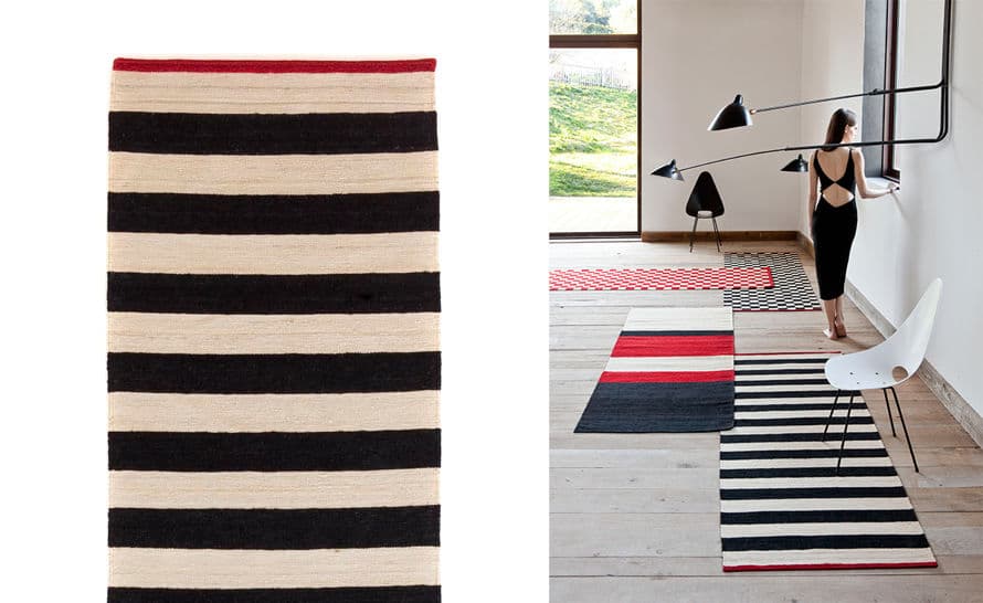 melange stripes 2 rug