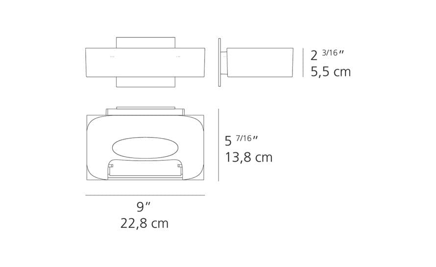 melete wall light