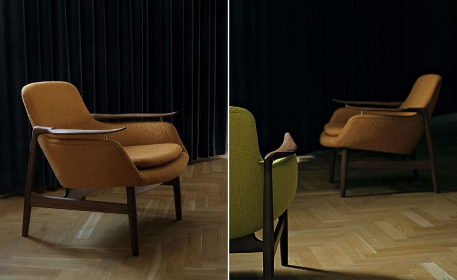 Model 53 Chair with Cushion