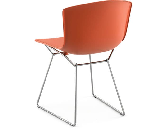 bertoia molded shell side chair