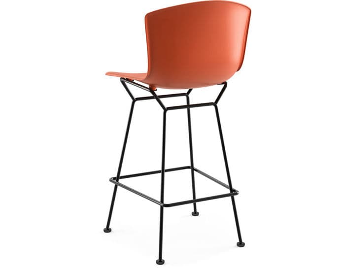 bertoia molded shell stool