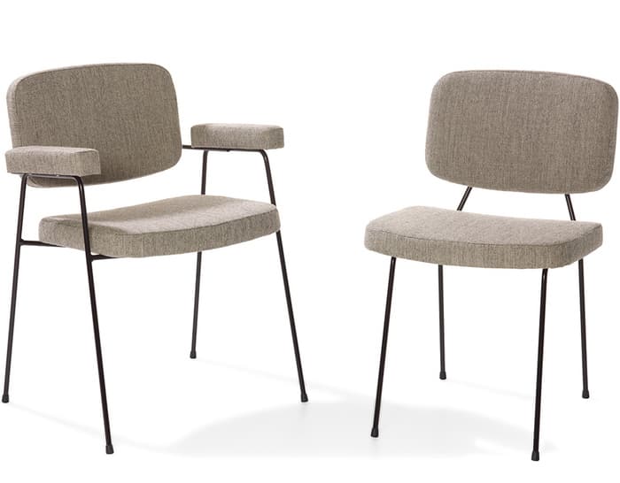 pierre paulin moulin side chair f0907