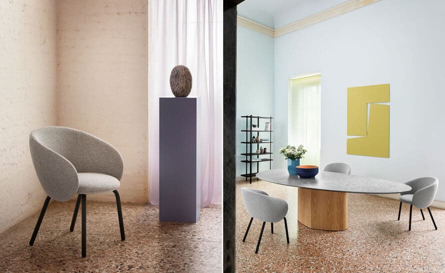 Nebula Tube Dining Chair