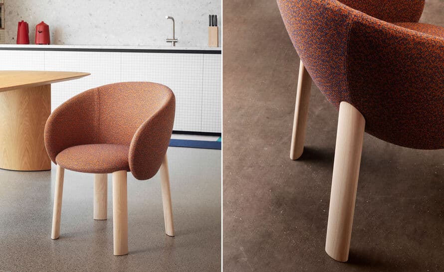 Nebula Wood Dining Chair