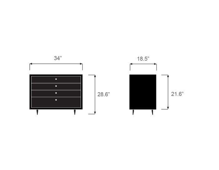 nelson thin edge chest