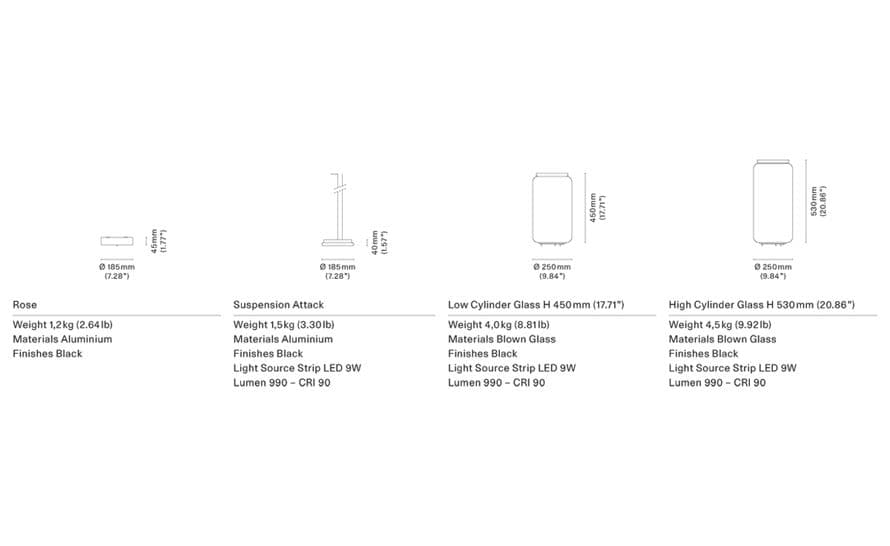 noctambule s4 suspension lamp