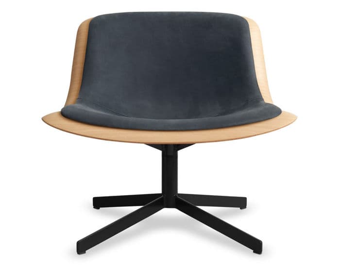 nonesuch swivel upholstered lounge chair