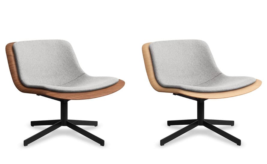 nonesuch swivel upholstered lounge chair