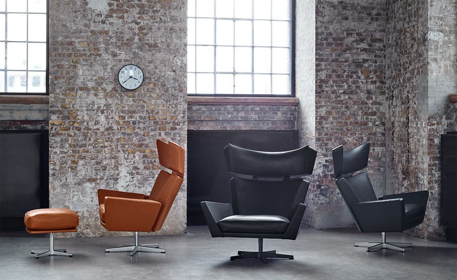 arne jacobsen oksen lounge chair