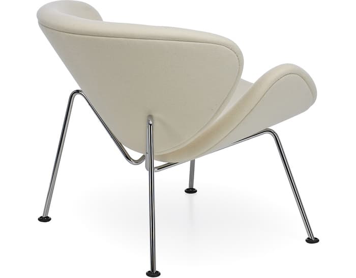 pierre paulin orange slice chair
