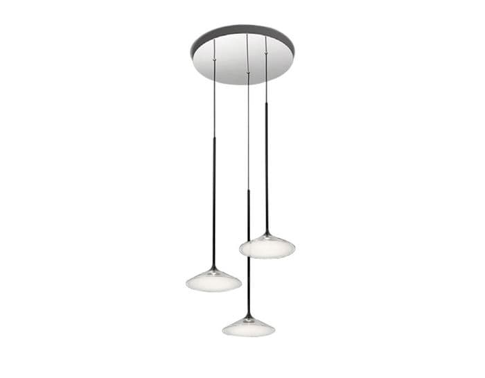 orsa three light chandelier