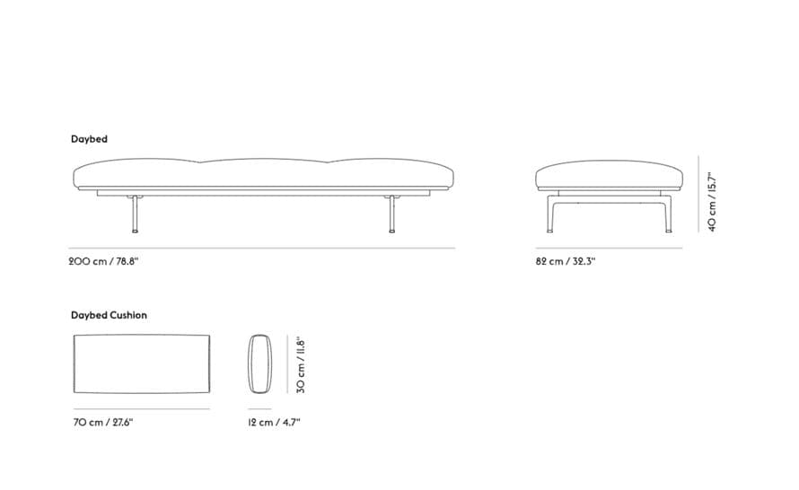 outline daybed