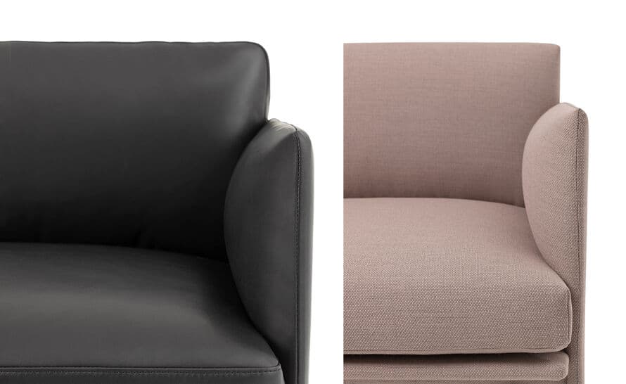 outline studio 55" sofa